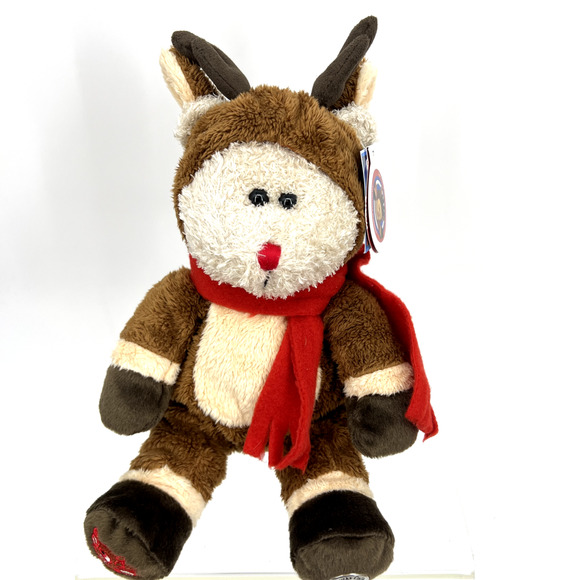 Starbucks 2003 Bearista Bear Reindeer Costume with Scarf - Picture 8 of 8